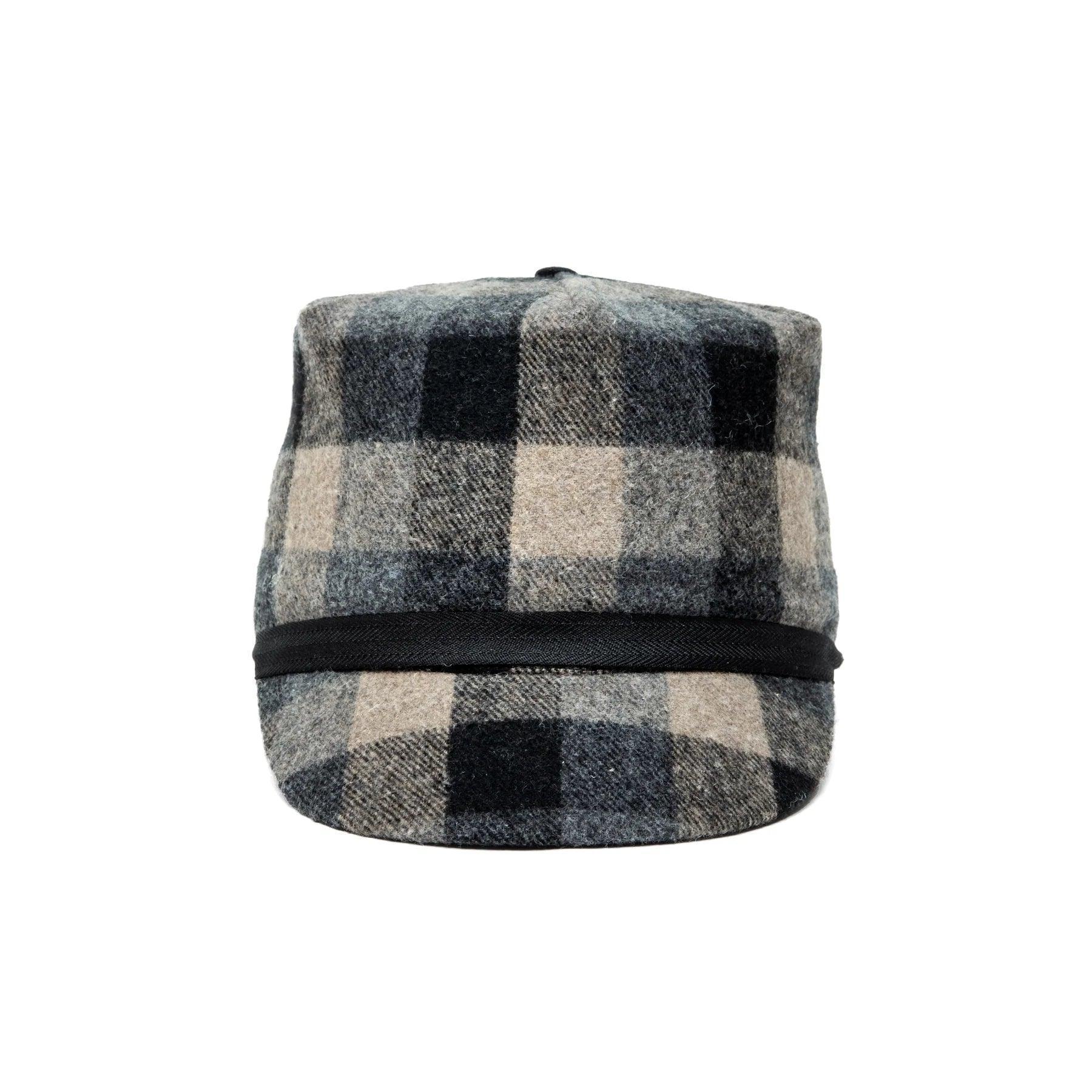Crown Cap Plaid Check Stockman with 3/4 Inner Earband - Houlihan Saddlery LLC