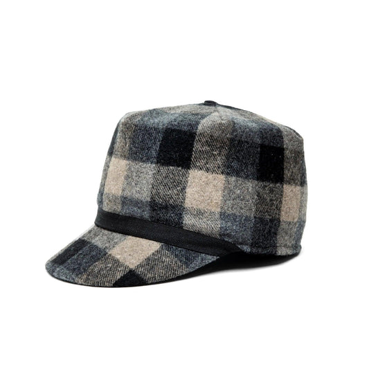 Crown Cap Plaid Check Stockman with 3/4 Inner Earband - Houlihan Saddlery LLC