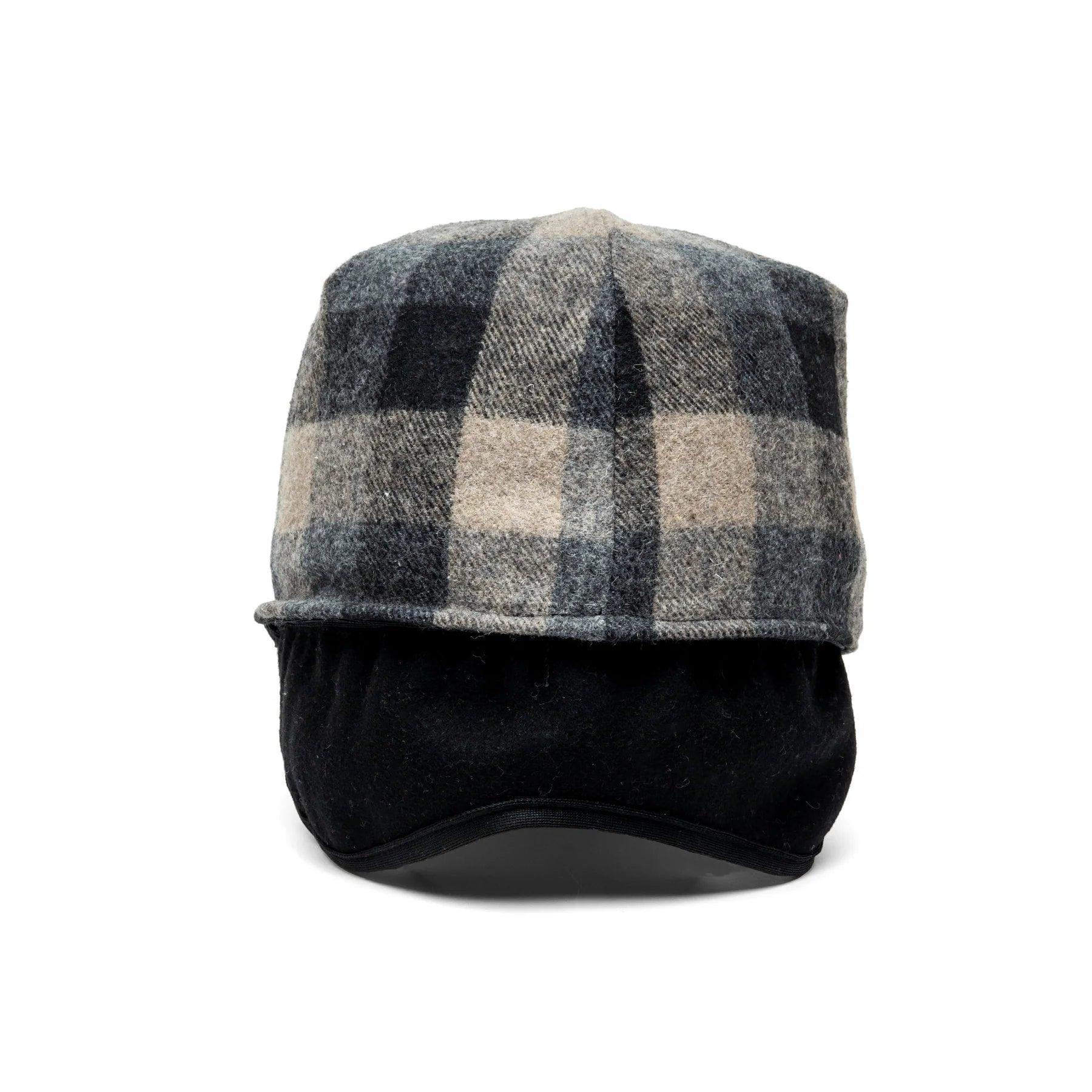 Crown Cap Plaid Check Stockman with 3/4 Inner Earband - Houlihan Saddlery LLC