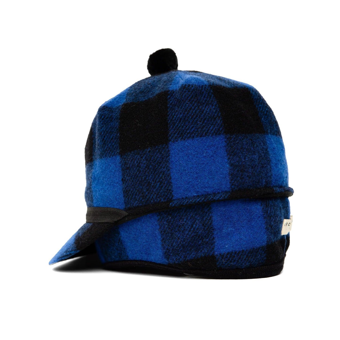 Crown Cap Buffalo Check Stockman Cap - Crown Cap Crown Cap Houlihan Saddlery LLC