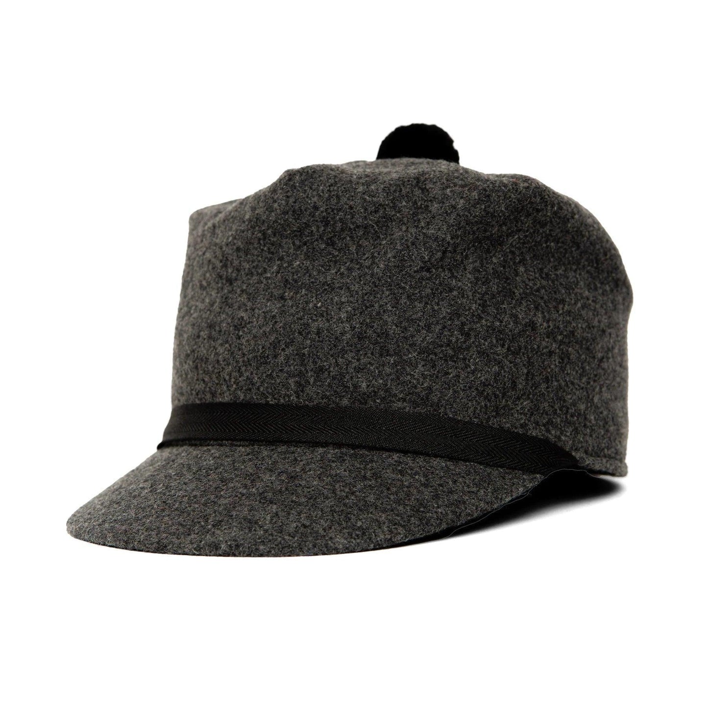 Crown Cap Melton Stockman Cap - Houlihan Saddlery LLC