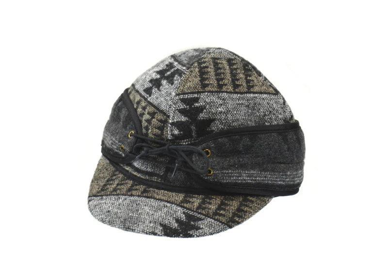 Crown Cap Aztec Wool Blend Railroad Hat - Houlihan Saddlery LLC