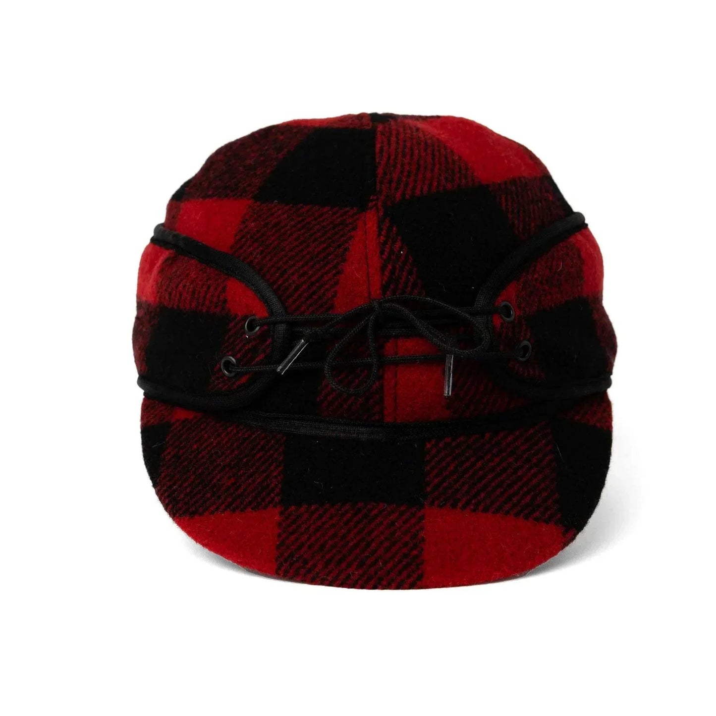 Crown Cap Buffalo Check Railroad Hat - Houlihan Saddlery LLC