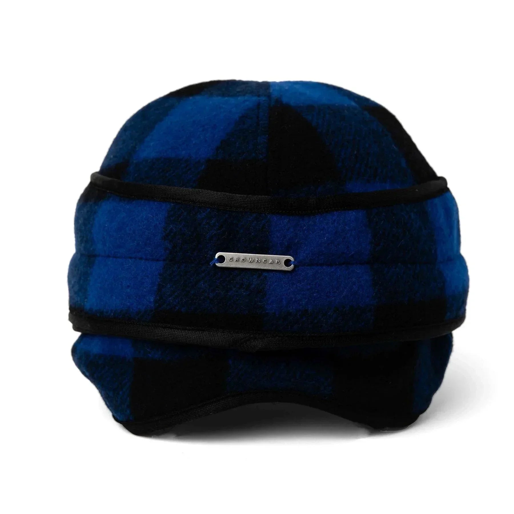 Crown Cap Buffalo Check Railroad Hat - Houlihan Saddlery LLC