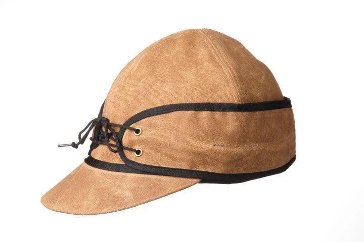 Crown Cap Waxed Cotton Canvas Railroad Hat - Houlihan Saddlery LLC