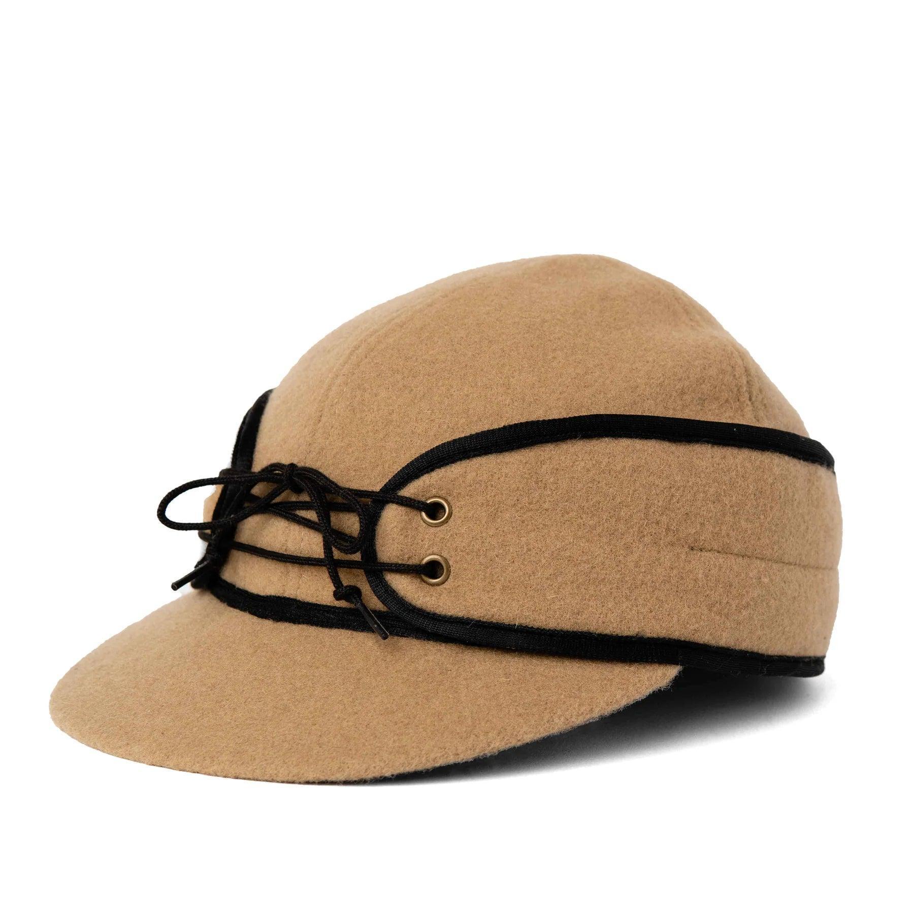 Crown Cap Classic Wool Blend Railroad Hat - Houlihan Saddlery LLC