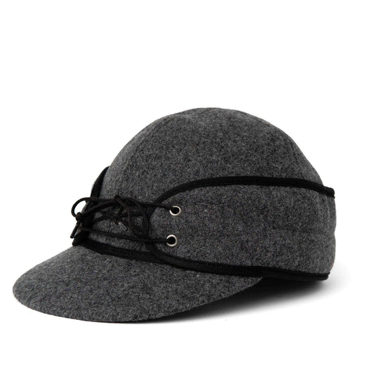 Crown Cap Classic Wool Blend Railroad Hat - Houlihan Saddlery LLC
