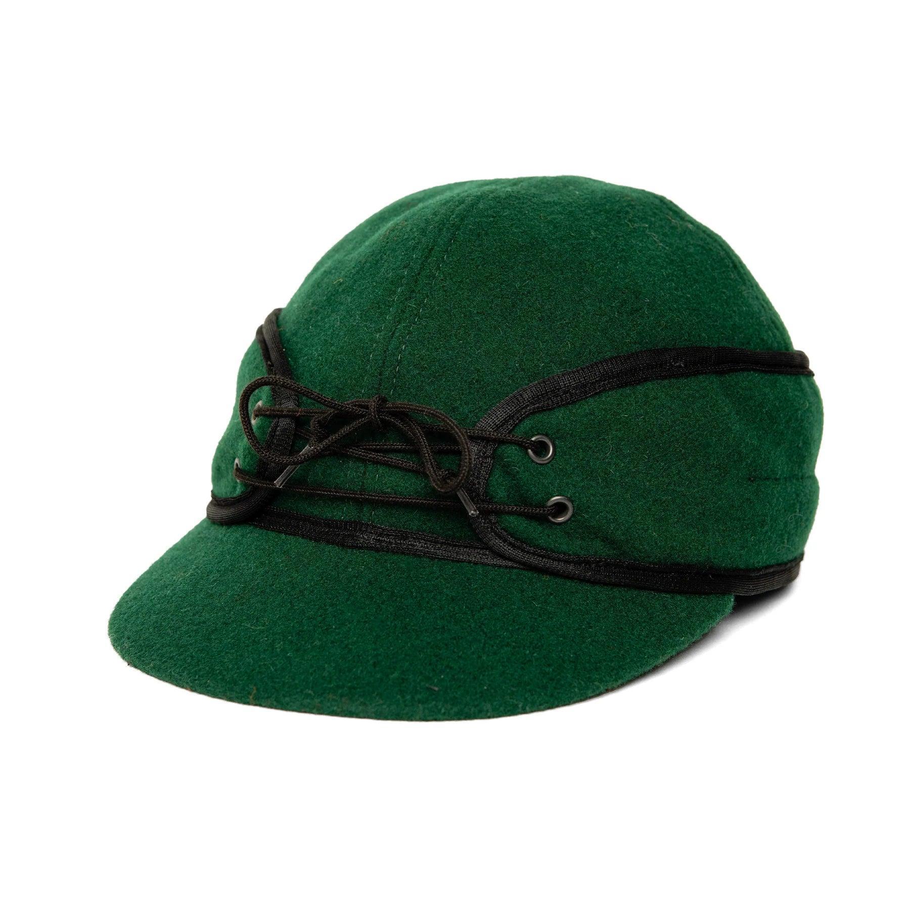 Crown Cap Classic Wool Blend Railroad Hat - Houlihan Saddlery LLC