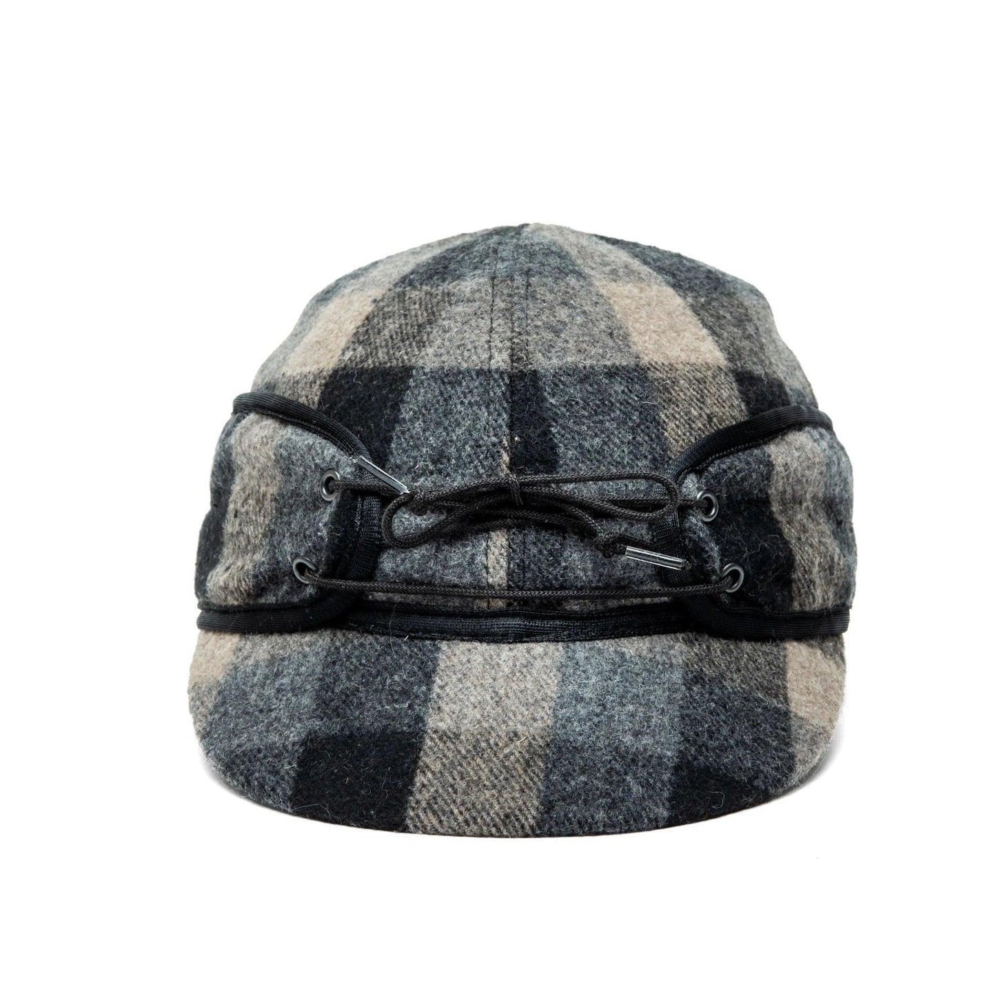 Crown Cap Plaid Check Railroad Hat - Houlihan Saddlery LLC