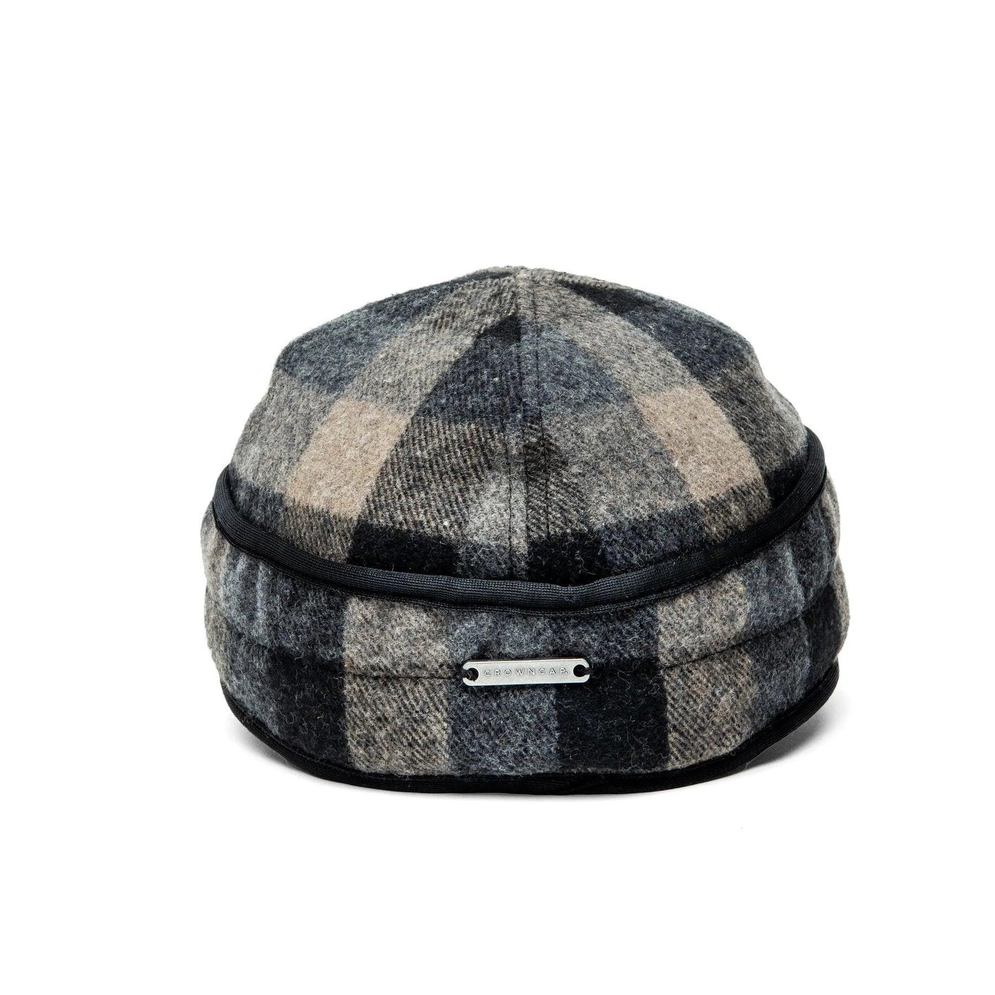 Crown Cap Plaid Check Railroad Hat - Houlihan Saddlery LLC