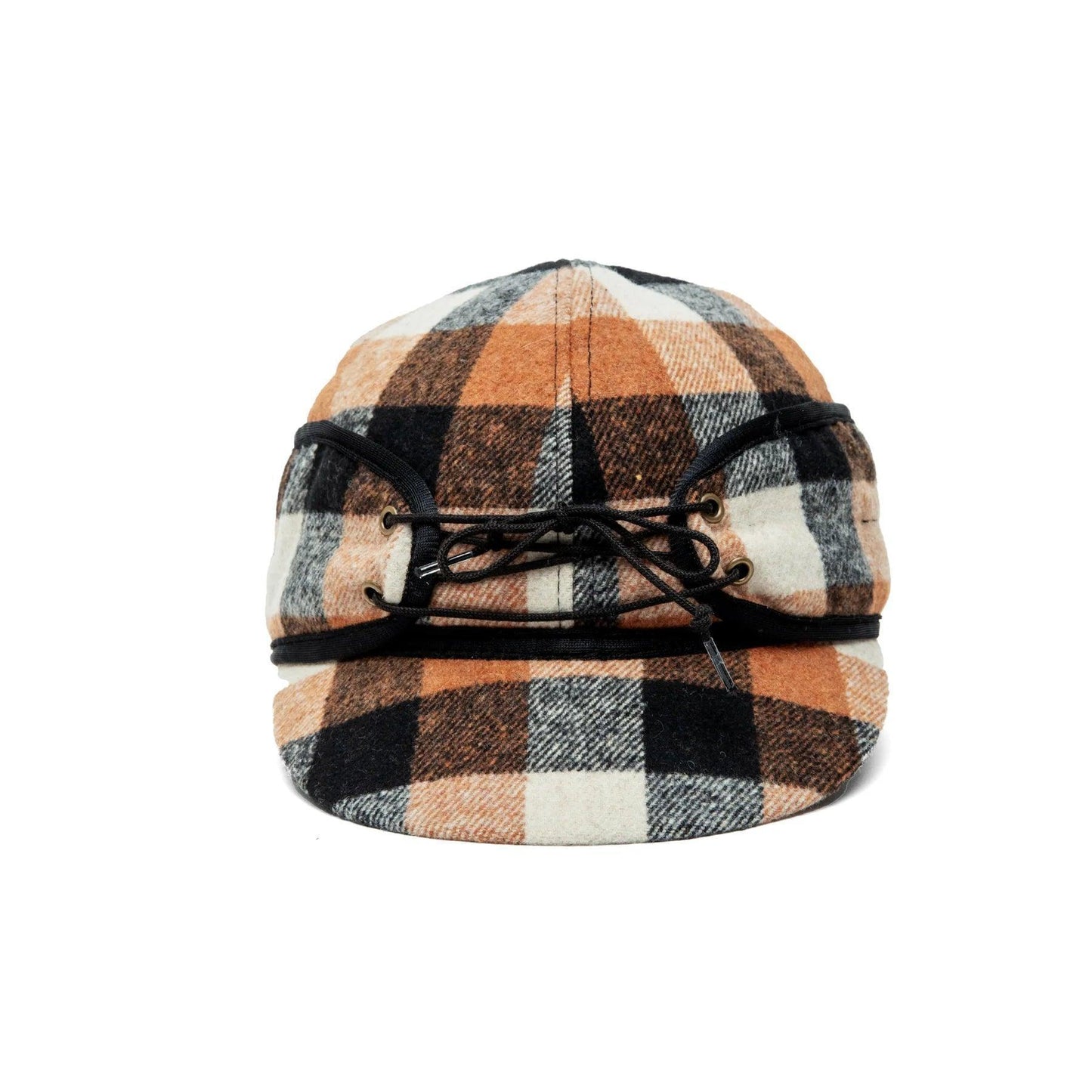 Crown Cap Plaid Check Railroad Hat - Houlihan Saddlery LLC