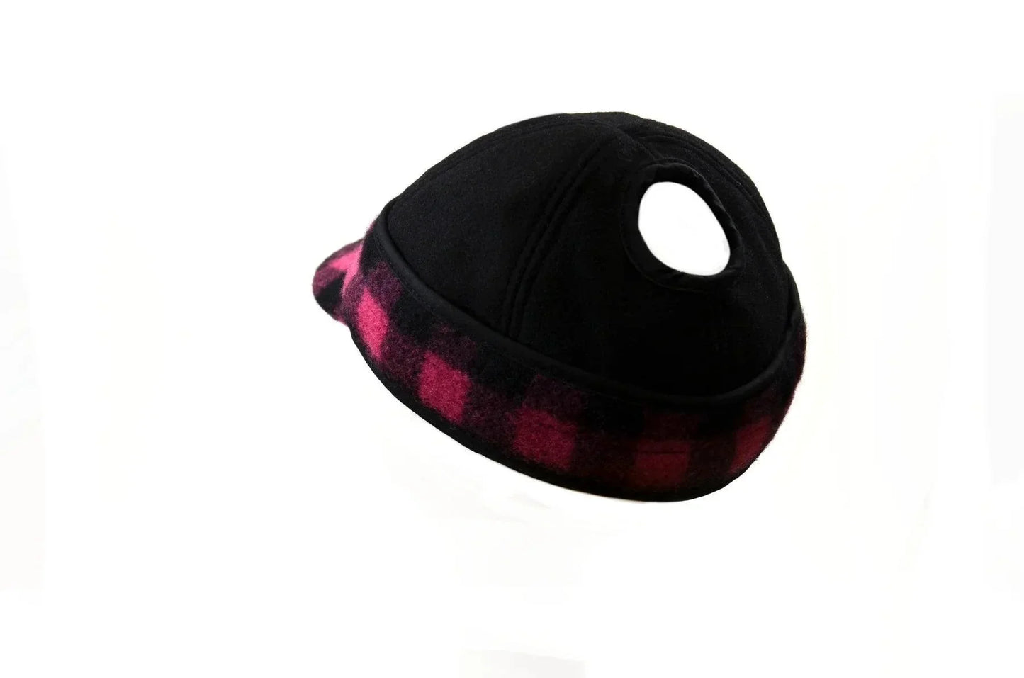 Ladies Wool Railroad Hat with Ponytail Hole - Houlihan Saddlery LLC