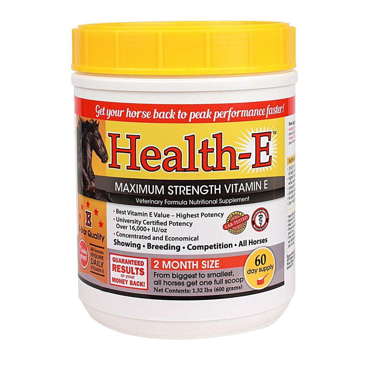 Health-E Maximum Strength Vitamin E - Houlihan Saddlery LLC