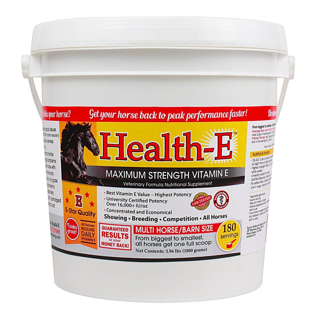 Health-E Maximum Strength Vitamin E - Houlihan Saddlery LLC