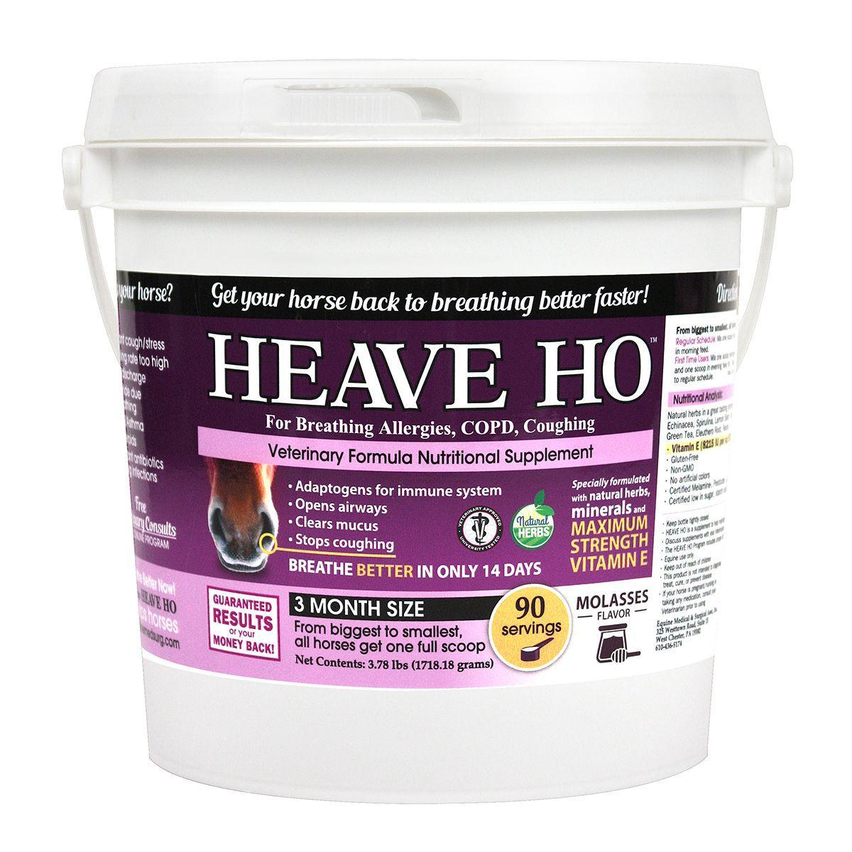 HEAVE HO for Breathing Allergies, COPD, Coughing - Houlihan Saddlery LLC