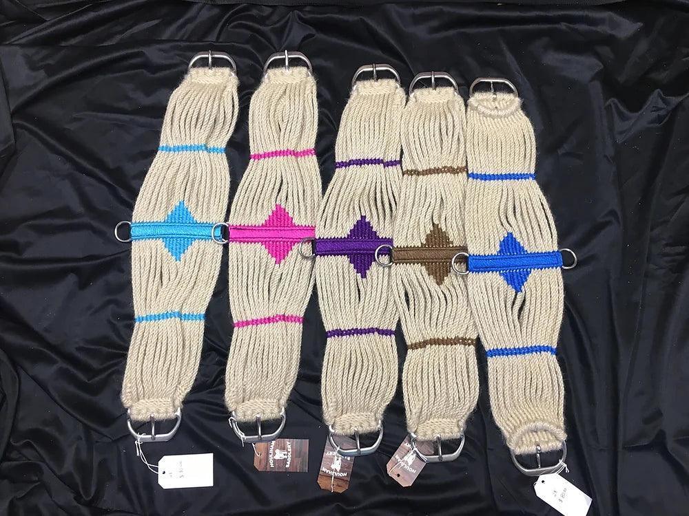 Montana Cincha 26 Stand Mohair Roper Cinch - Houlihan Saddlery LLC