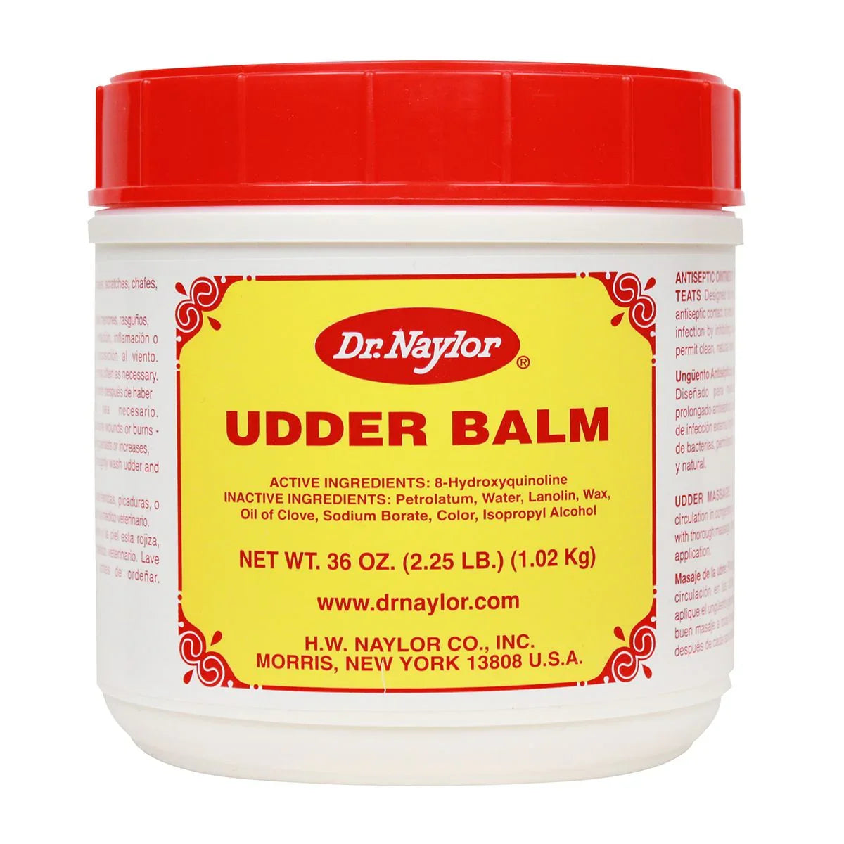 Dr. Naylor Udder Balm - udder care Dr. Naylor Houlihan Saddlery LLC
