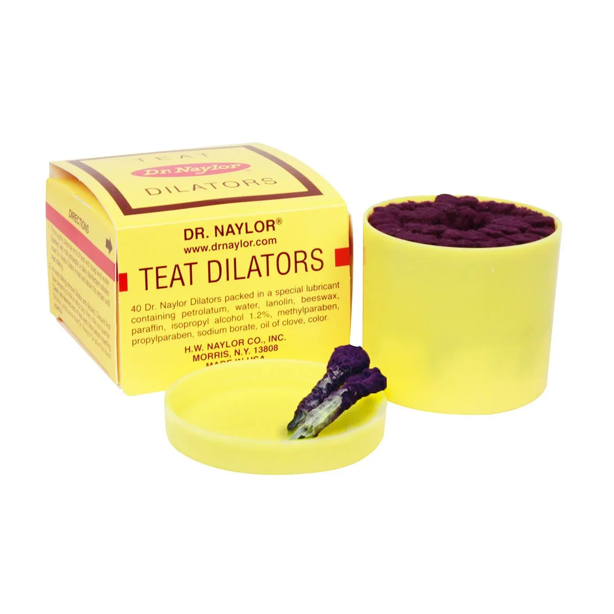 Dr. Naylor Teat Dilators - udder care Dr. Naylor Houlihan Saddlery LLC