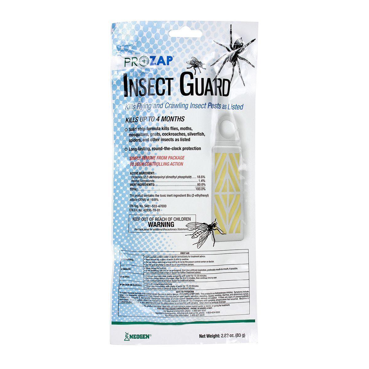 Prozap Insect Guard - Livestock Fly Control Neogen Houlihan Saddlery LLC
