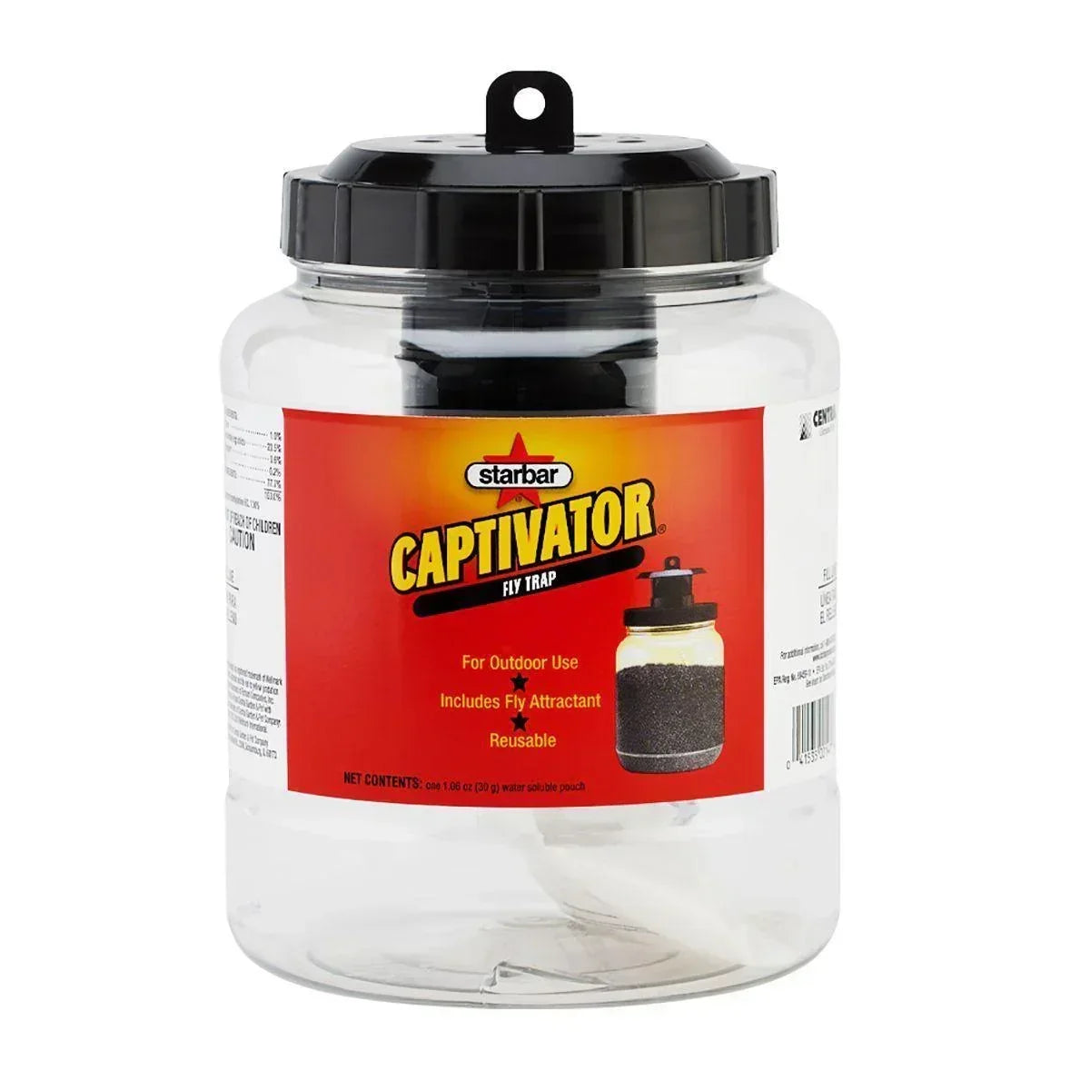 Captivator Fly Trap - Livestock Fly Control Wellmark International Houlihan Saddlery LLC