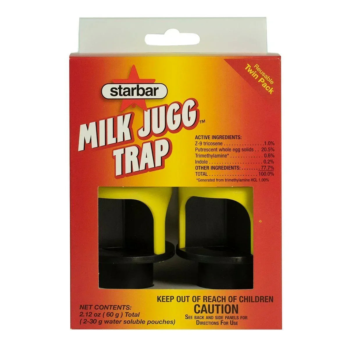 Starbar Milk Jugg Trap - Livestock Fly Control Wellmark International Houlihan Saddlery LLC