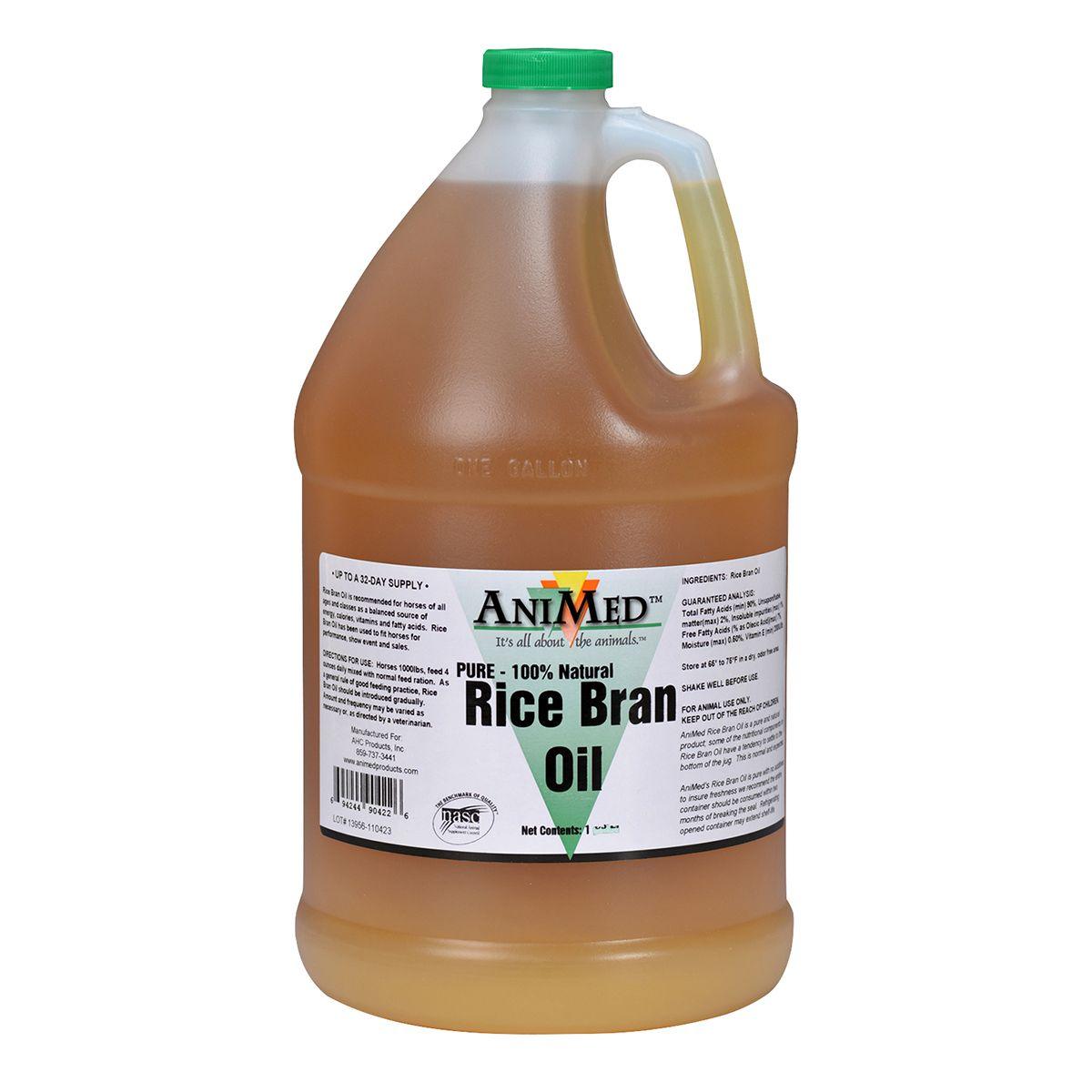 AniMed Pure Rice Bran Oil - Houlihan Saddlery LLC