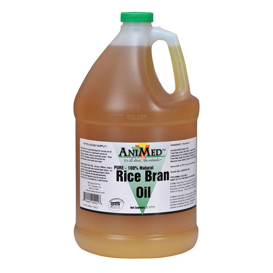 AniMed Pure Rice Bran Oil - Houlihan Saddlery LLC