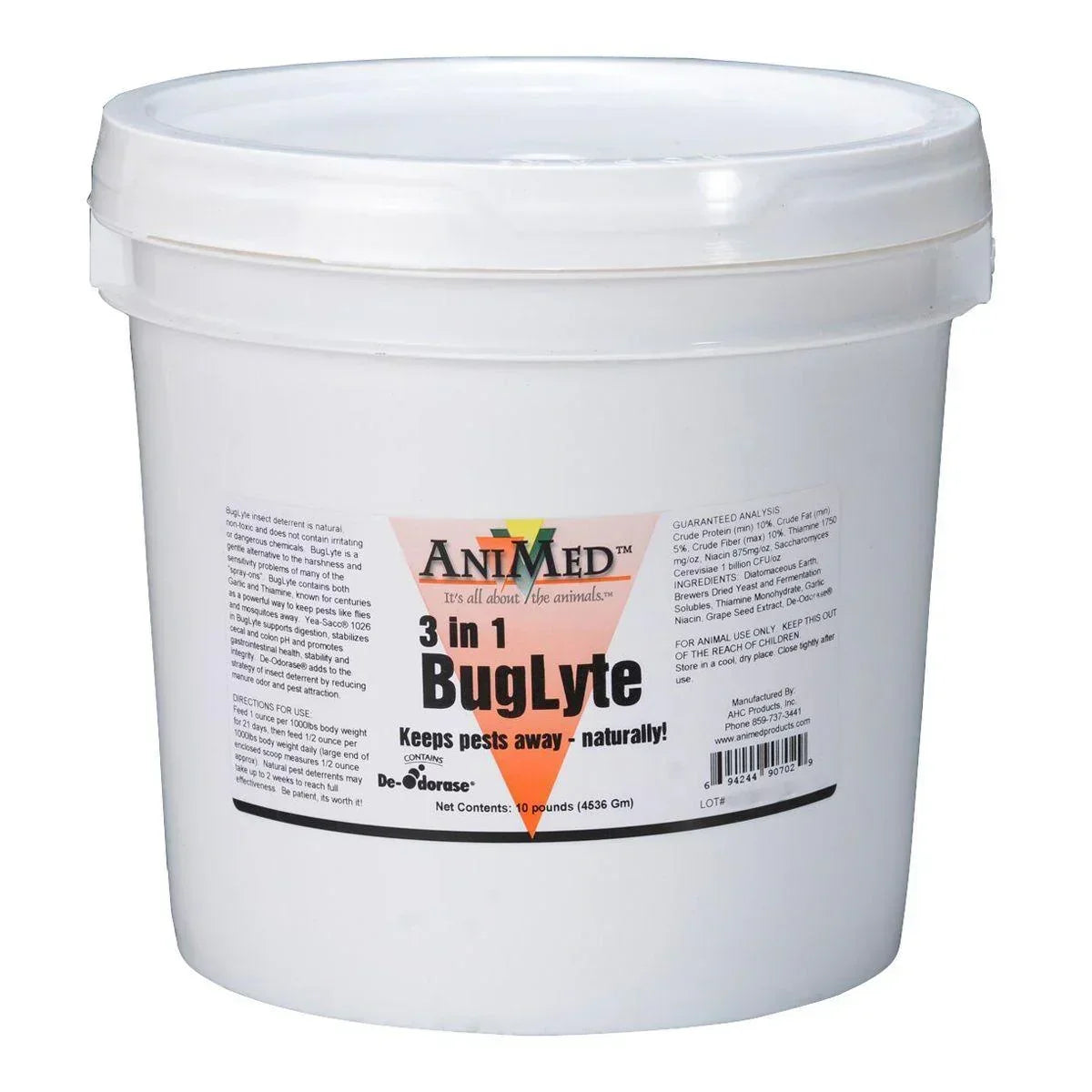 AniMed 3 in 1 BugLyte Equine Fly Control Supplement - Houlihan Saddlery LLC