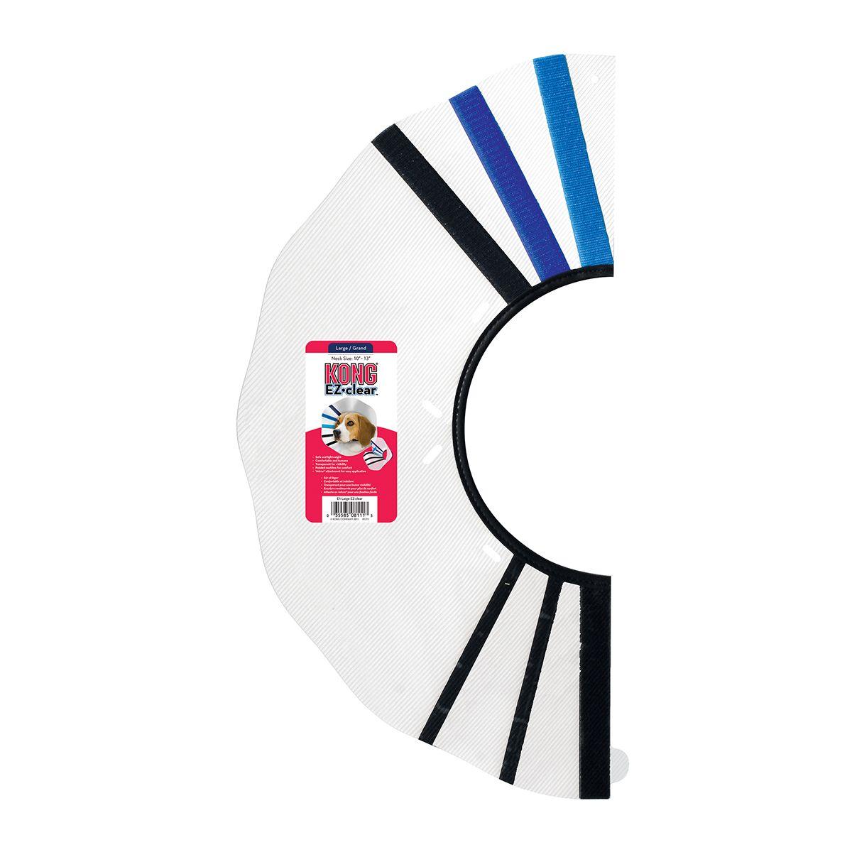 KONG EZ-Clear Pet Collar - Houlihan Saddlery LLC