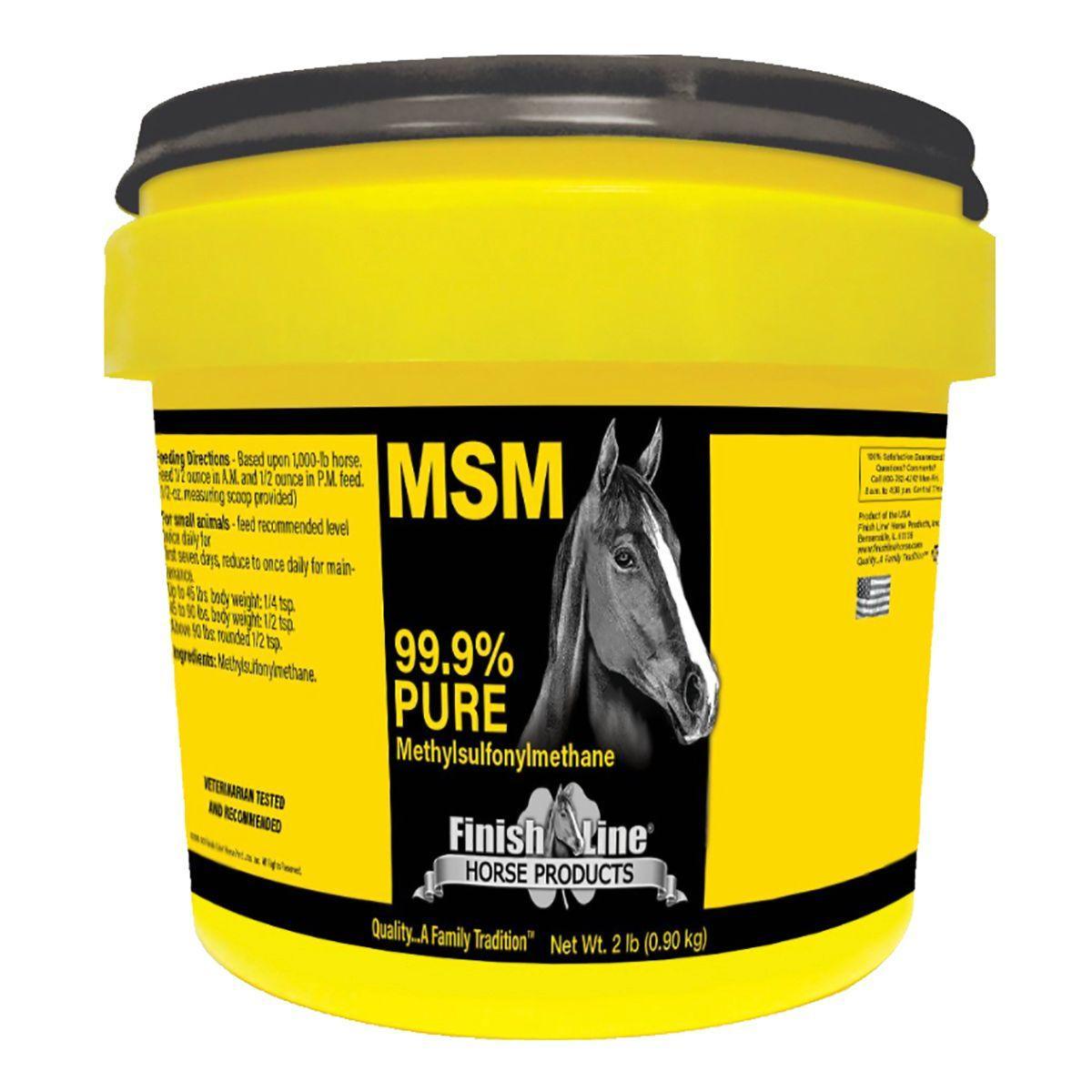 MSM Horse Joint Supplement - Houlihan Saddlery LLC