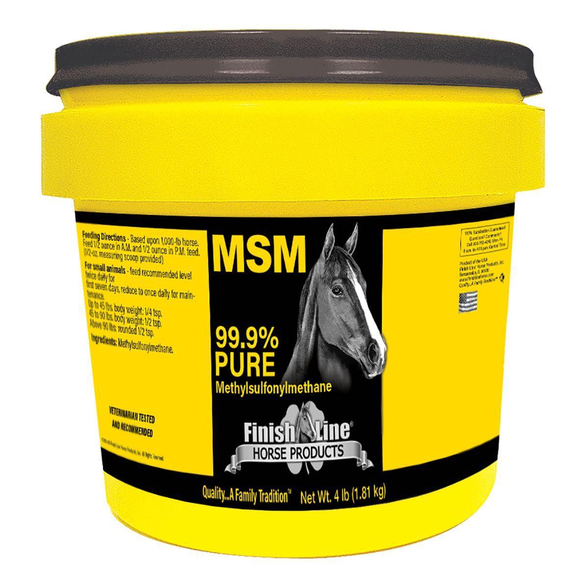 MSM Horse Joint Supplement - Houlihan Saddlery LLC