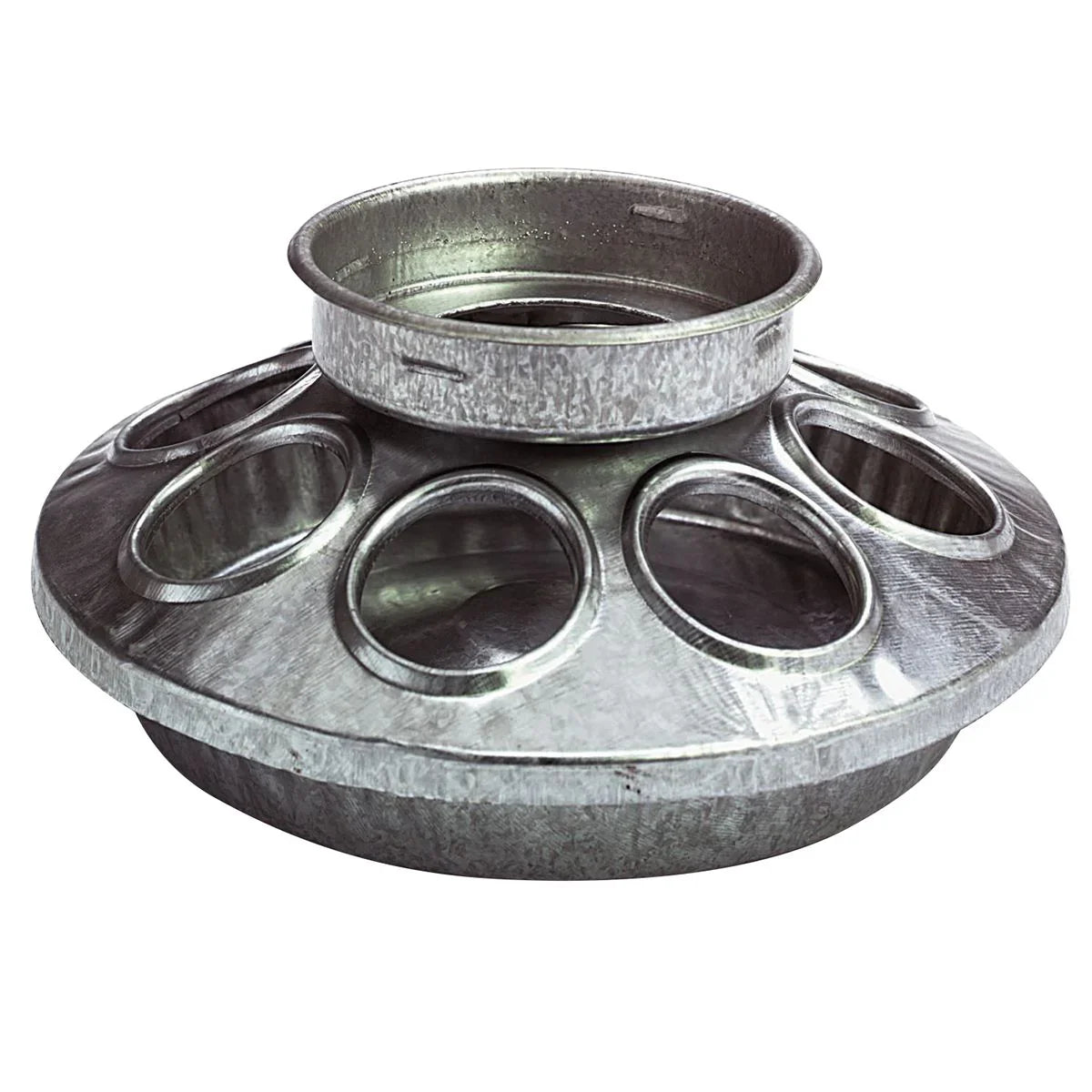 Round 1 Quart Jar Metal Feeder Base