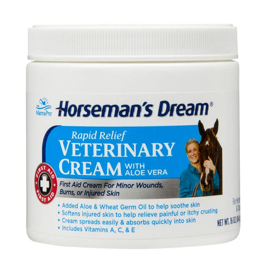 Horseman's Dream Veterinary Cream with Aloe Vera - Houlihan Saddlery LLC