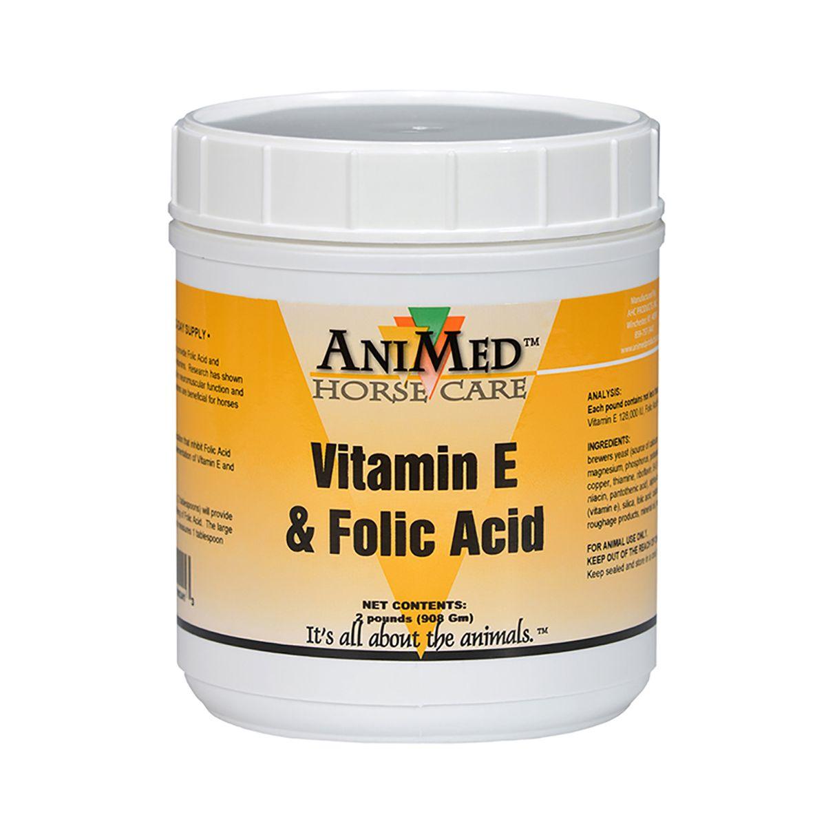 AniMed Vitamin E & Folic Acid - Houlihan Saddlery LLC