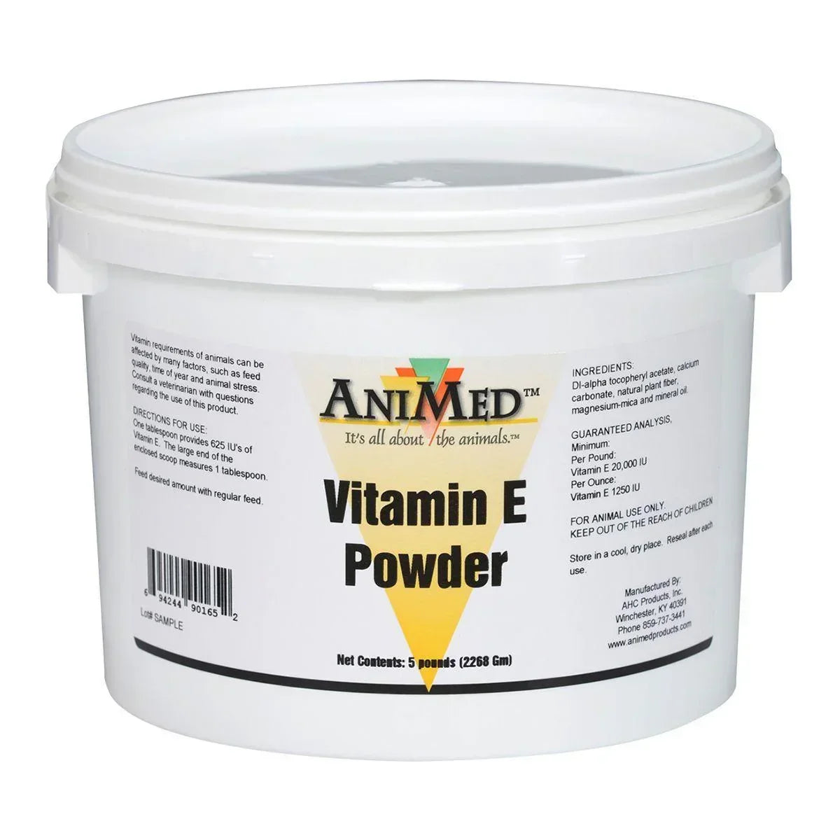 AniMed Vitamin E Powder - Houlihan Saddlery LLC