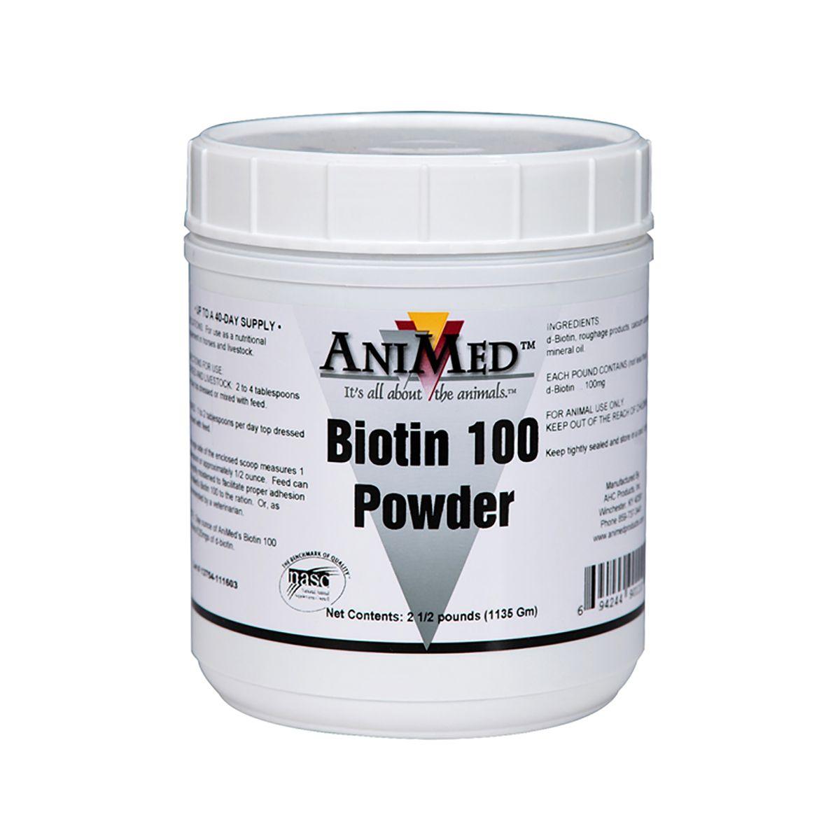AniMed Biotin 100 Powder - Houlihan Saddlery LLC