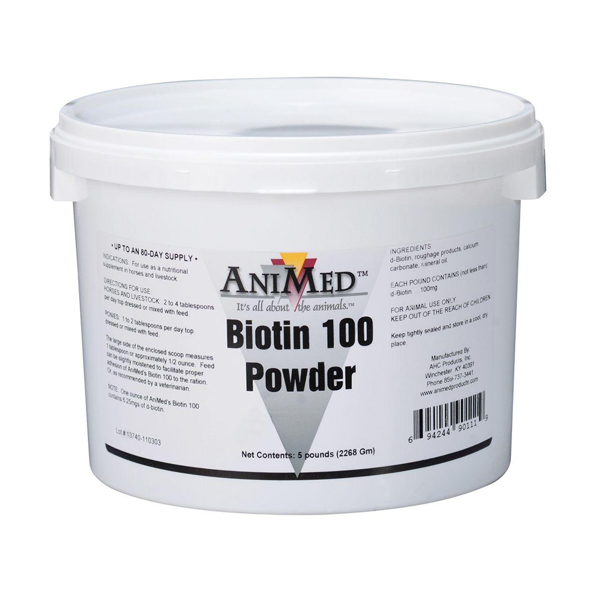 AniMed Biotin 100 Powder - Houlihan Saddlery LLC