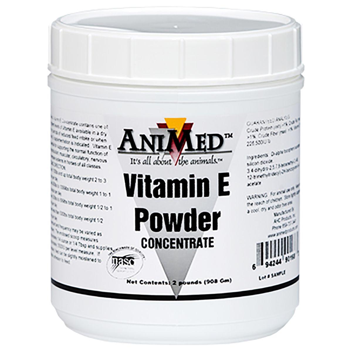 AniMed Vitamin E Powder Concentrate - Houlihan Saddlery LLC