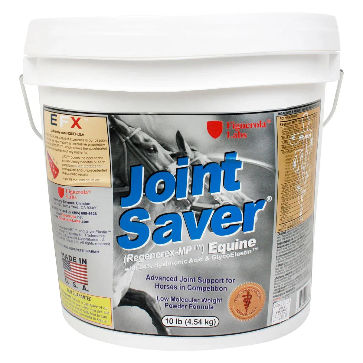 JointSaver (Regenerex-MP™) Equine - Horse Supplements Figuerola Labs Houlihan Saddlery LLC