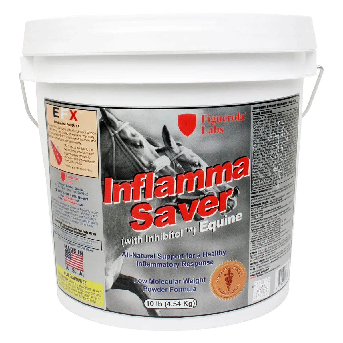 InflammaSaver (Inhibotol COX-2) Equine - Horse Supplements Figuerola Labs Houlihan Saddlery LLC