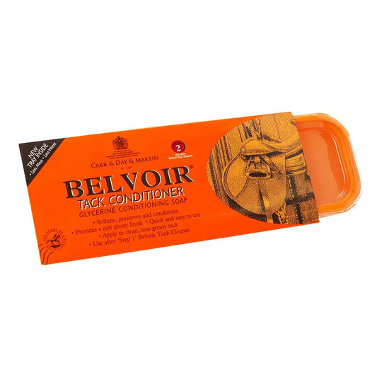 Belvoir Tack Conditioner Bar Soap with Tray - Houlihan Saddlery LLC