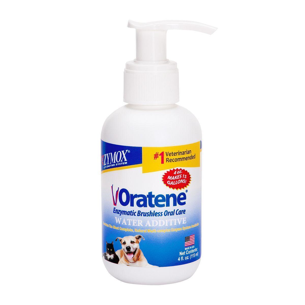Zymox Oratene Enzymatic Brushless Oral Care Water Additive - Pet Dental Care Pet King Brands Inc Houlihan Saddlery LLC