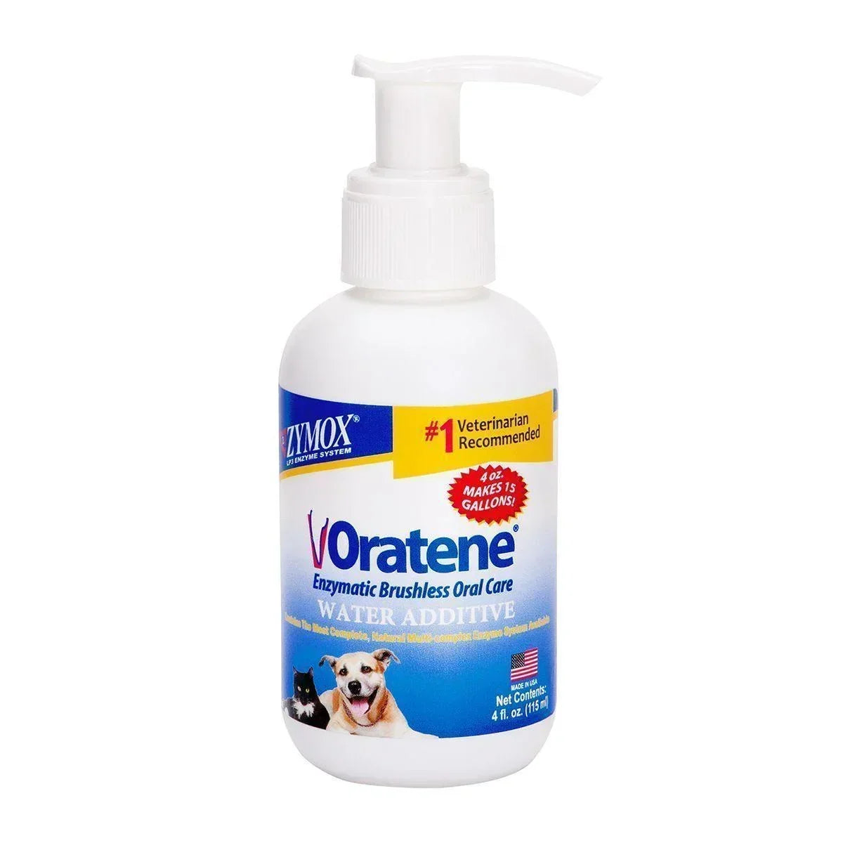 Zymox Oratene Enzymatic Brushless Oral Care Water Additive - Pet Dental Care - Pet King Brands Inc - Houlihan Saddlery LLC