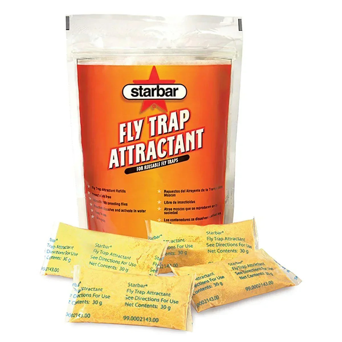 Starbar Fly Trap Attractant - Livestock Fly Control Wellmark International Houlihan Saddlery LLC