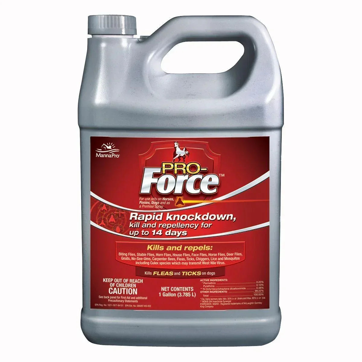 Pro-Force Fly Spray for Horses and Dogs - Horse Fly control Manna Pro Houlihan Saddlery LLC