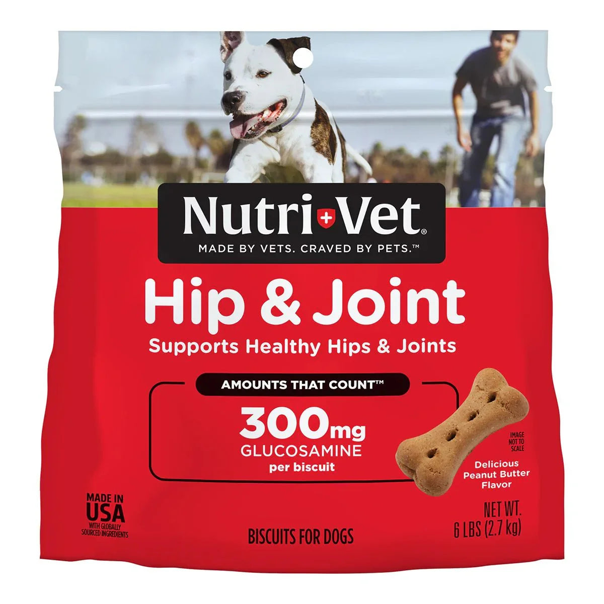 Nutri-Vet Hip and Joint Biscuits for Dogs - Houlihan Saddlery LLC