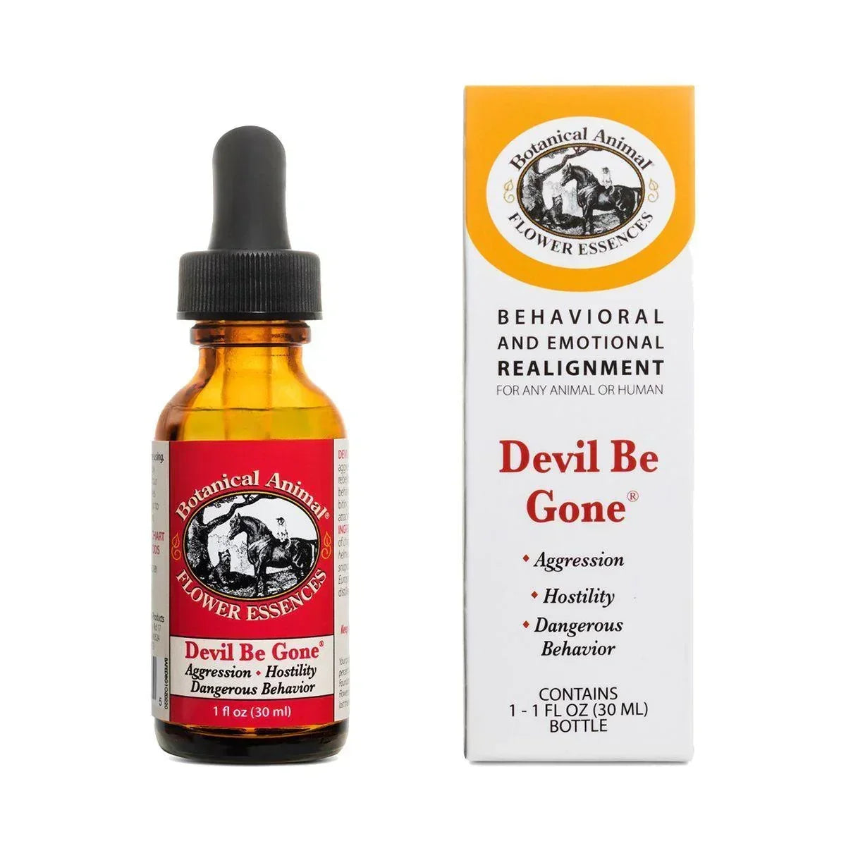 Devil Be Gone Essence - Pet Vitamin and Supplements Botanical Animal Flower Essences Houlihan Saddlery LLC