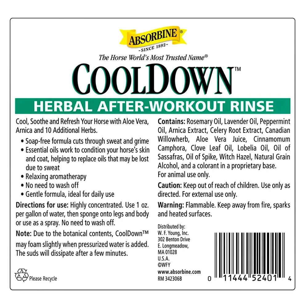 CoolDown Herbal After-Workout Rinse
