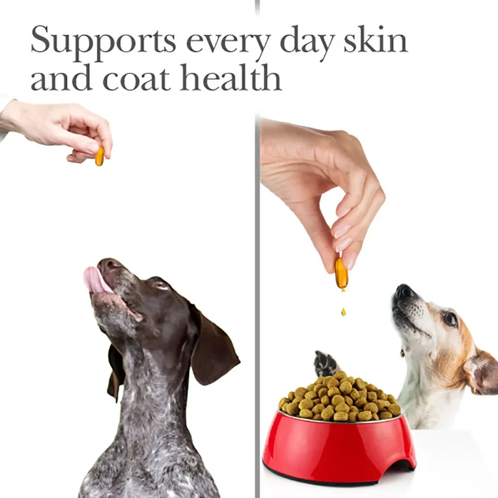 Nutri-Vet Fish Oil Softgels for Dogs