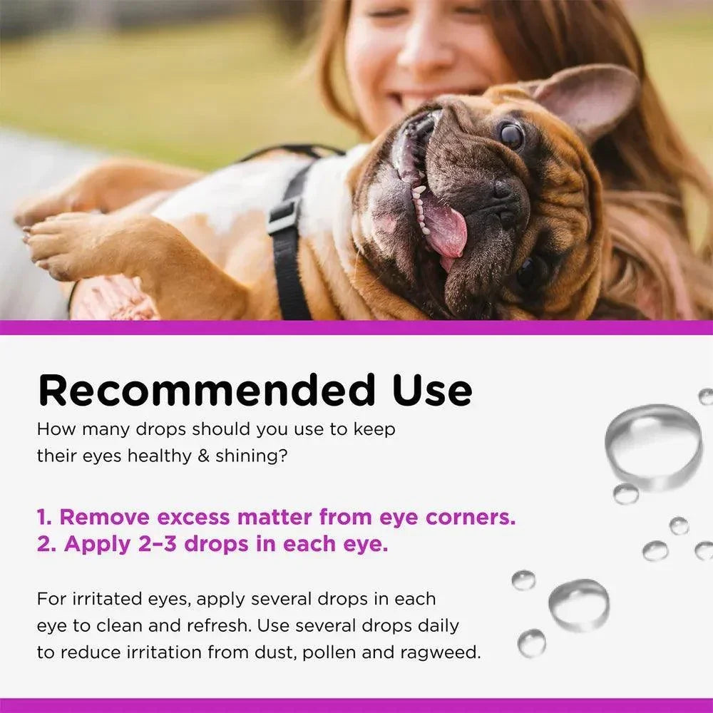 Nutri-Vet Eye Rinse for Dogs - Dog Eye Care Nutri-Vet Houlihan Saddlery LLC